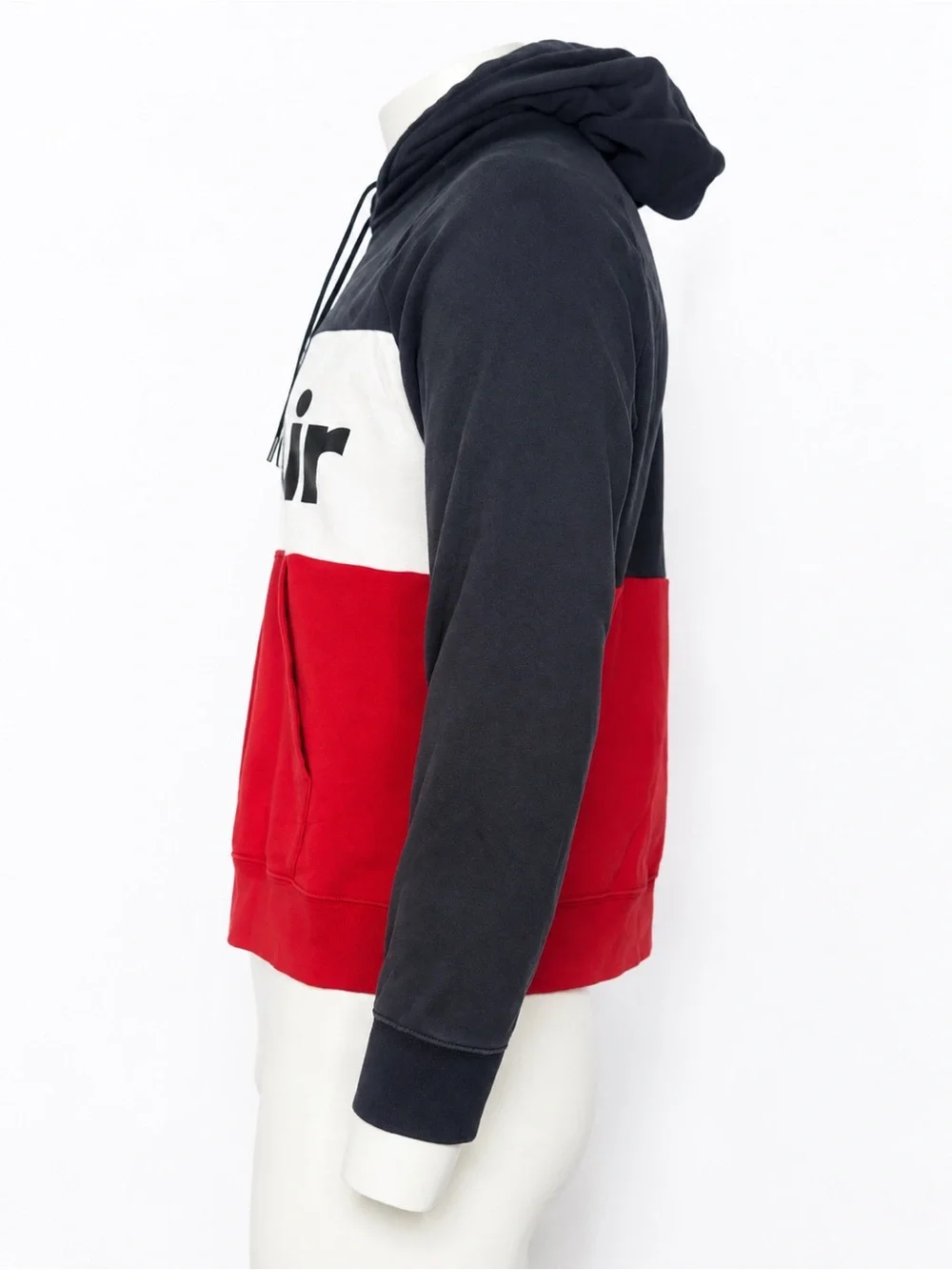 Nike Colorblock Hoodie in Black, White & Red